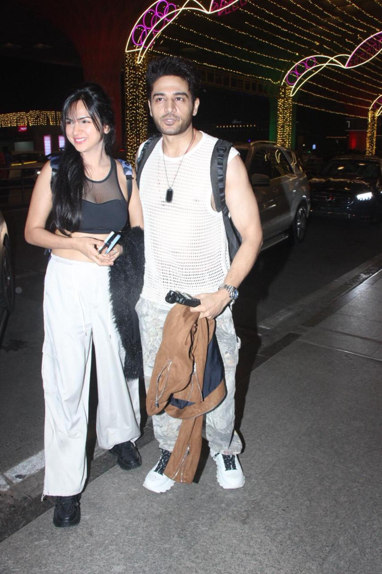 Bigg Boss 19 contestants were seen jetting off to Dubai for a reunion. Winner Gaurav Khanna was spotted with his wife Akanksha Chamola.